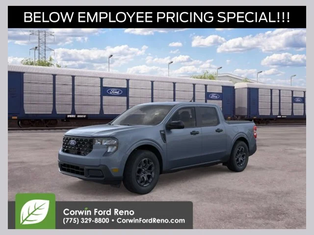 New 2026 Azure Gray Metallic Tri-Coat Ford XLT image 1