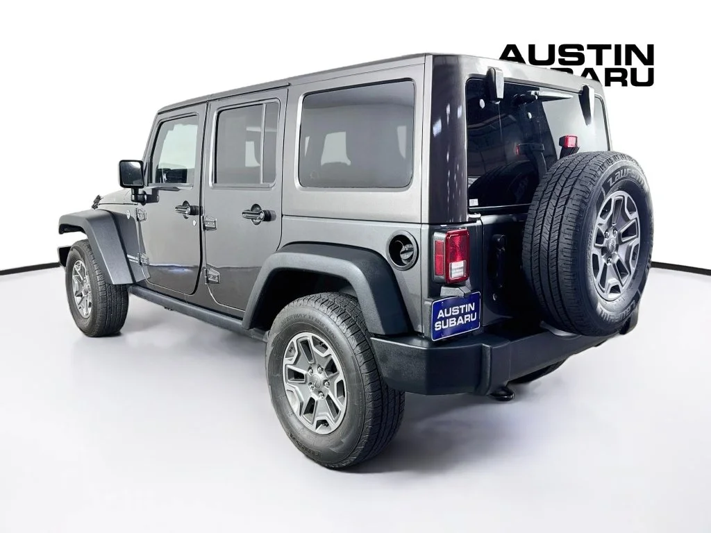 Used 2017 Gray Jeep Unlimited Rubicon image 5