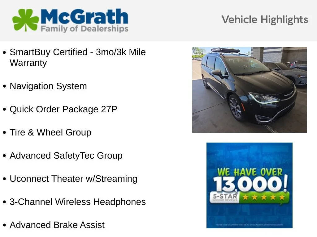 Used 2018 Black Chrysler Limited image 6
