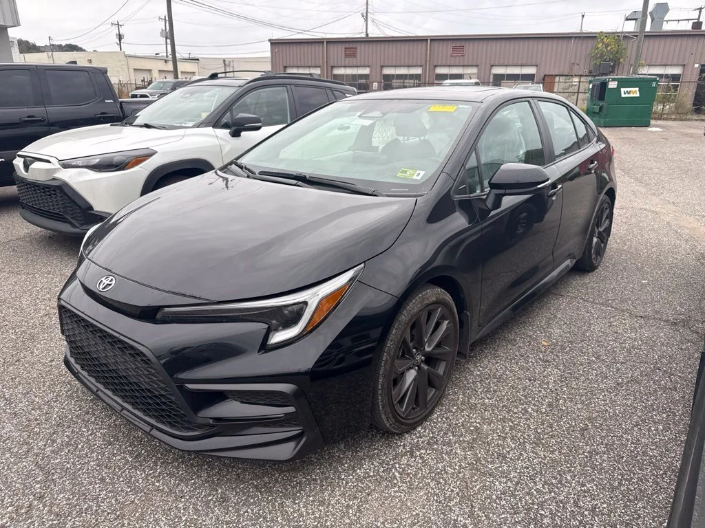 Used 2024 Black Toyota SE image 3