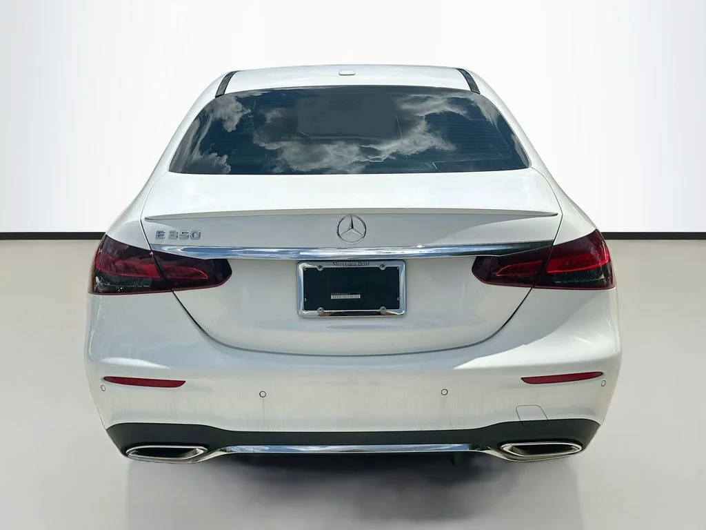 Certified Used 2022 Polar White Mercedes-Benz E 350 image 6