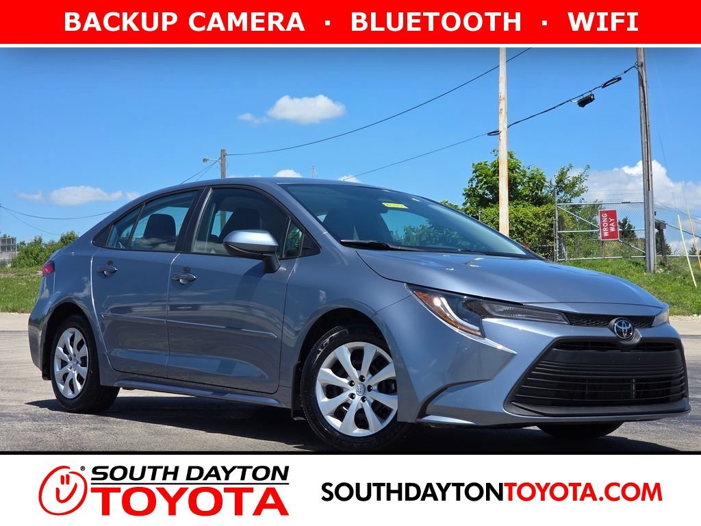 Certified Used 2023 Celestite Toyota LE image 1