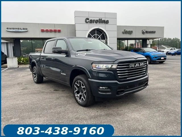 New 2026 Forged Blue Metallic Exterior Paint RAM Laramie image 1
