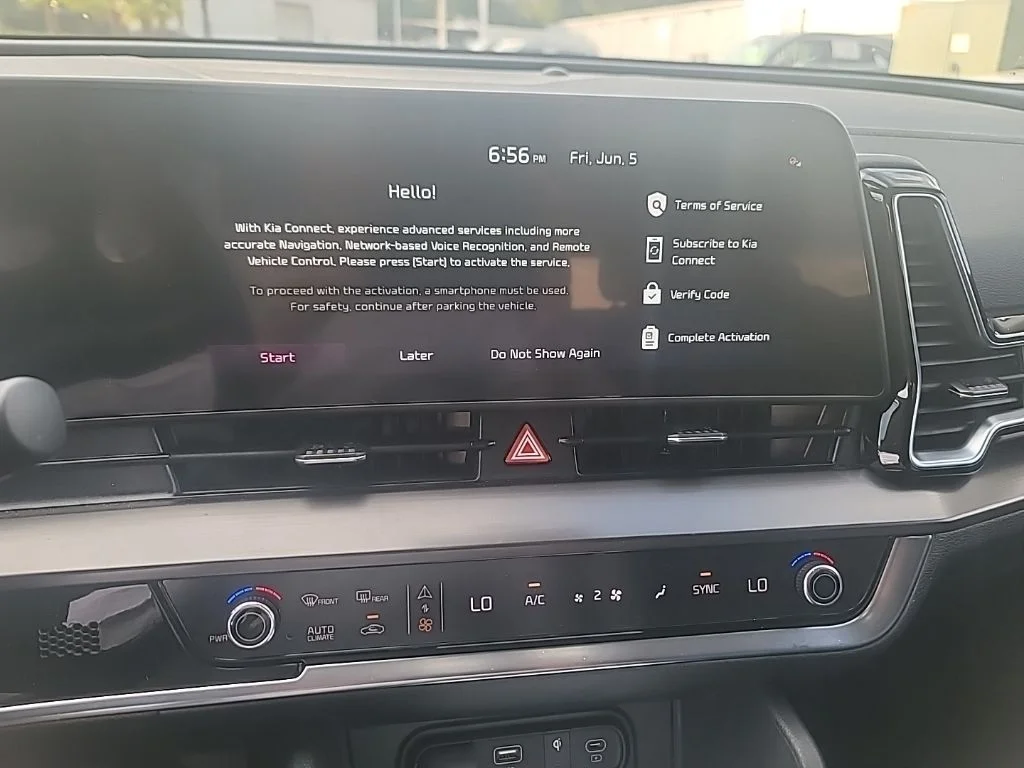 Certified Used 2025 Black Kia EX image 5