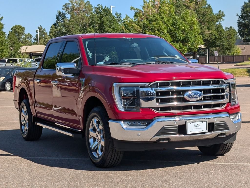 Used 2022 Red Ford Lariat image 8