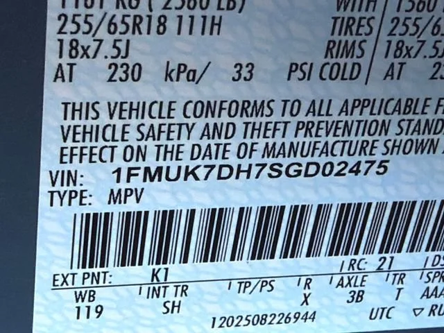 Used 2025 Blue Ford Active image 33