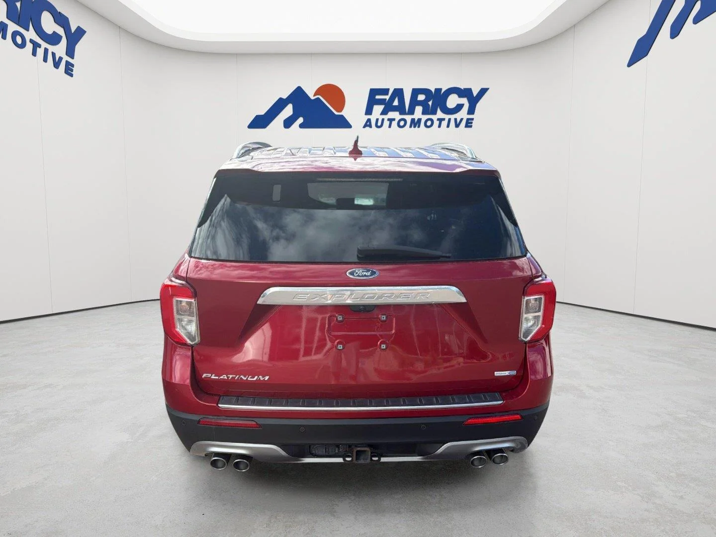 Used 2020 Rapid Red Metallic Tinted Clearcoat Ford Platinum image 6