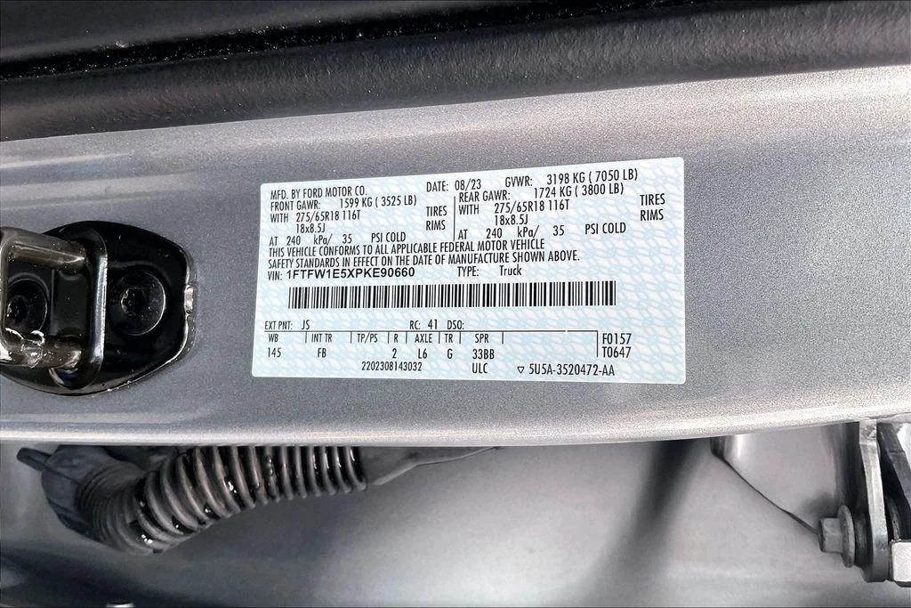 Certified Used 2023 Silver Metallic Ford XLT image 16