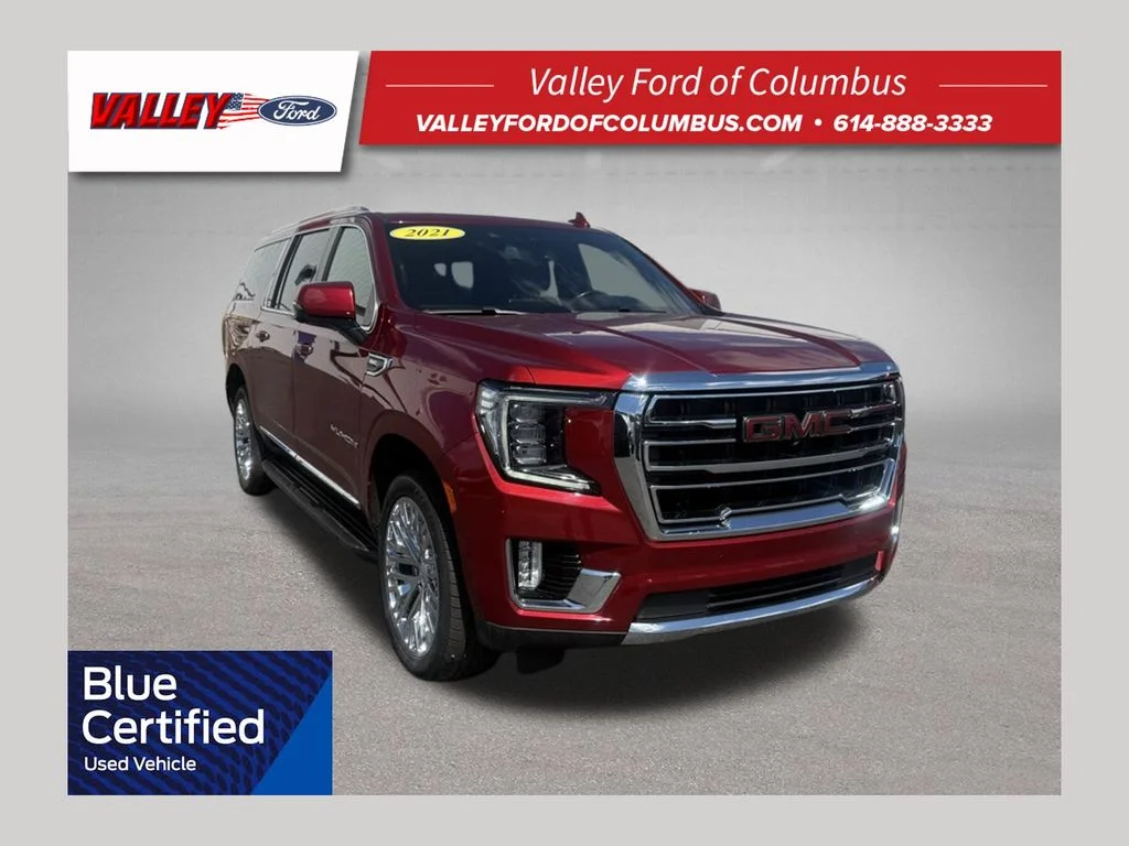 Used 2021 Red GMC SLT image 1