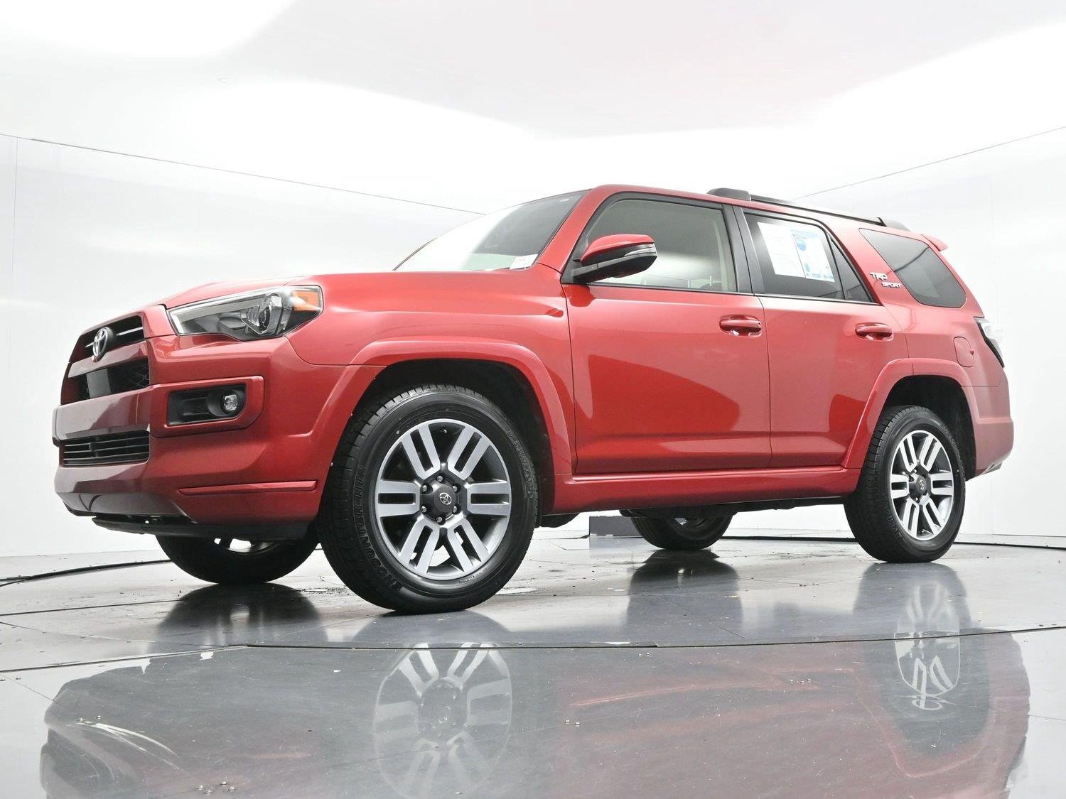Used 2022 Barcelona Red Metallic Toyota TRD Sport image 49