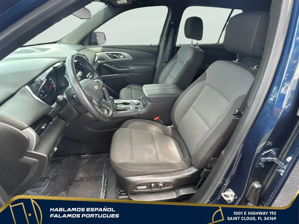 Used 2022 Northsky Blue Metallic Chevrolet LT Cloth image 12