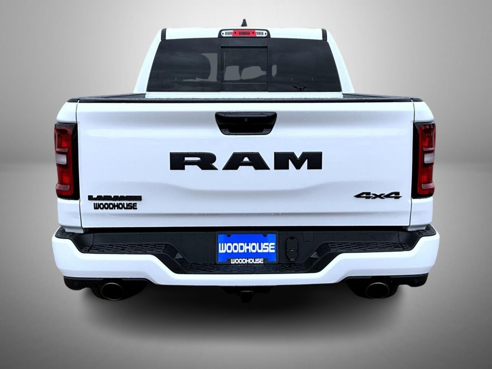 New 2026 Bright White Clear-Coat Exterior Paint RAM Laramie image 6