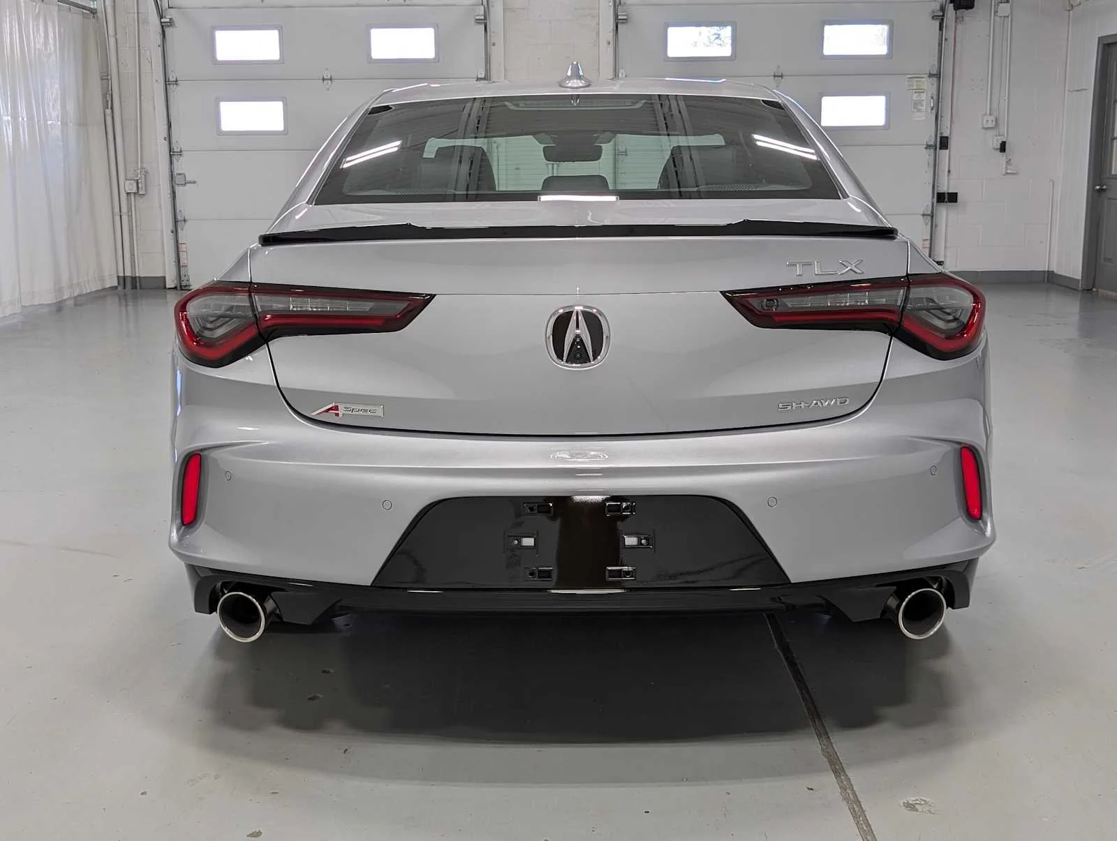 Used 2025 Lunar Silver Metallic Acura w/A-Spec Package image 8