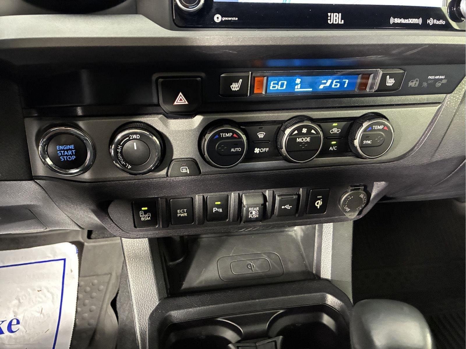 Used 2021 Midnight Black Metallic Toyota TRD Sport image 18