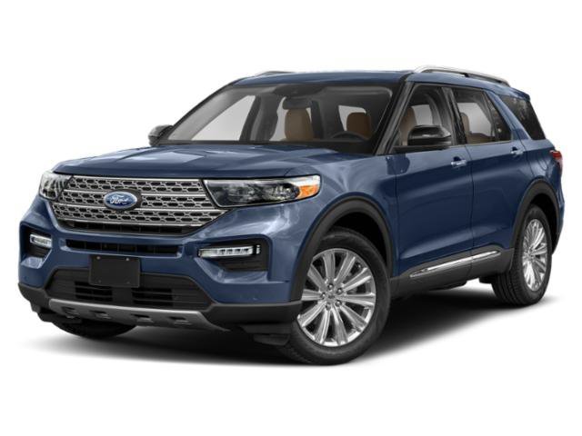 Used 2024 Stone Blue Metallic Ford Limited image 1
