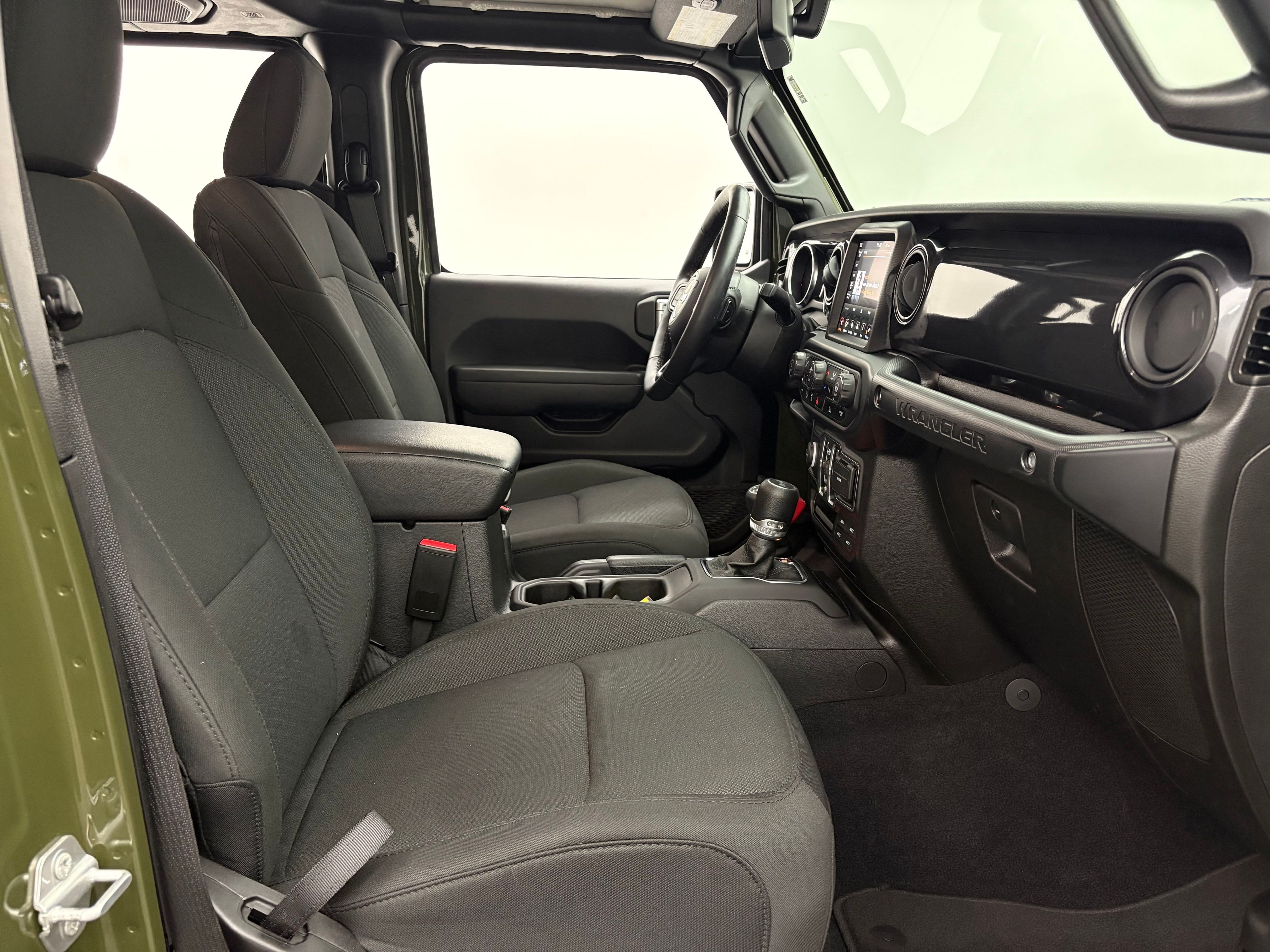 Used 2022 Sarge Green Clearcoat Jeep Unlimited Sport Altitude image 36
