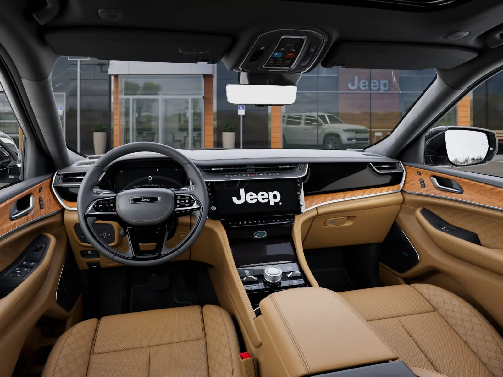 New 2027 Bright White Clearcoat Jeep Summit image 14