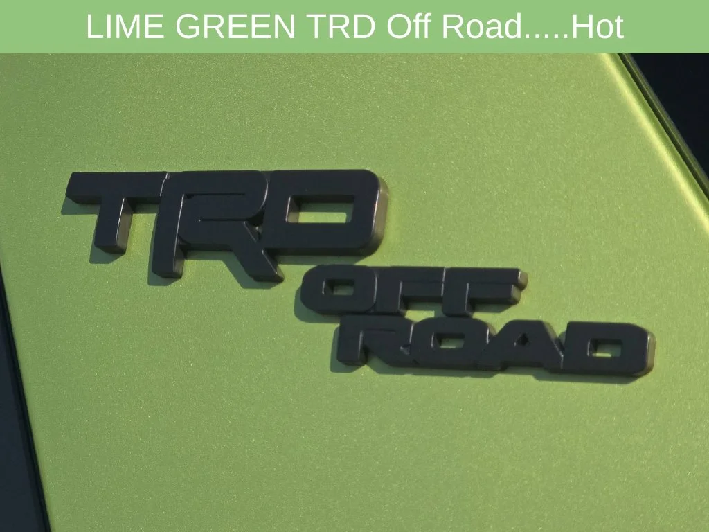 Used 2023 Green Toyota TRD Off-Road Premium image 36