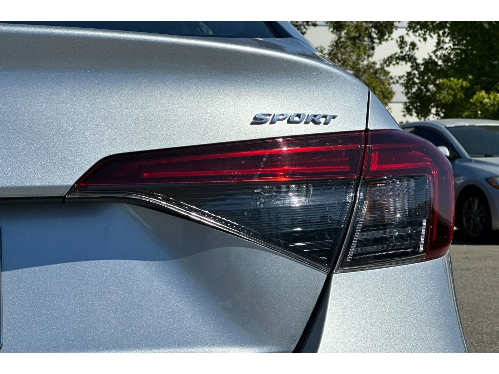 Used 2025 Solar Silver Metallic Honda Sport image 49