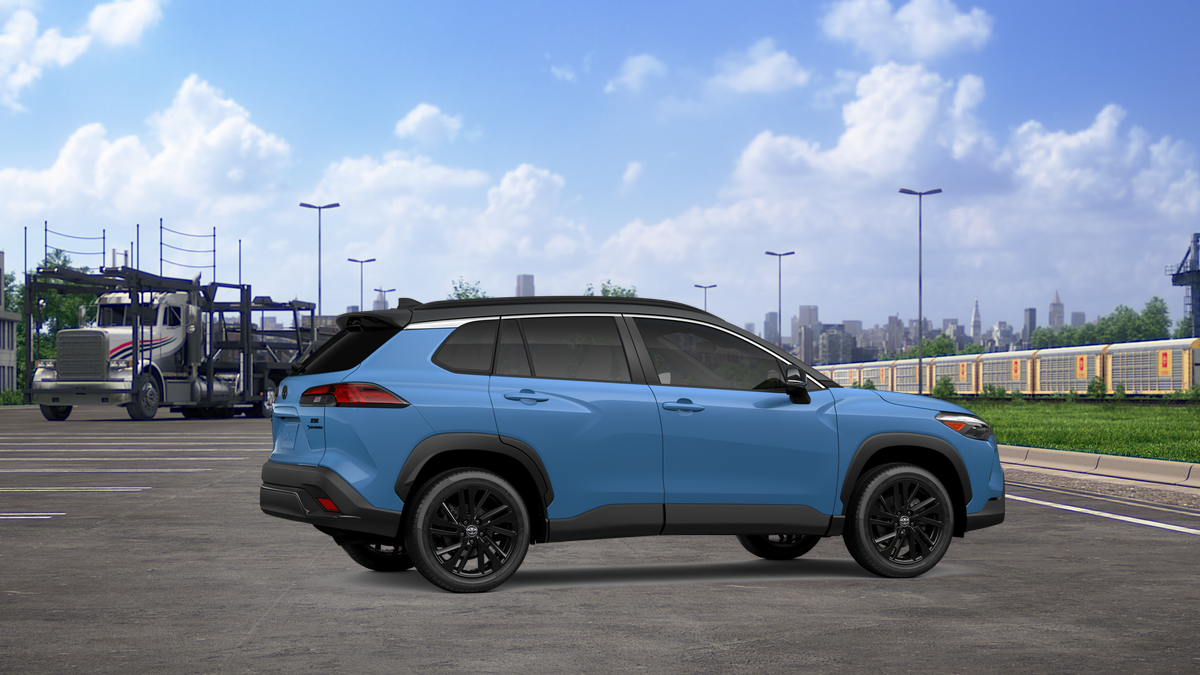 New 2026 Cavalry Blue Toyota Hybrid XSE image 11