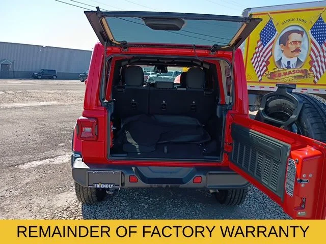 Used 2025 Red Jeep Sahara 4xe image 8