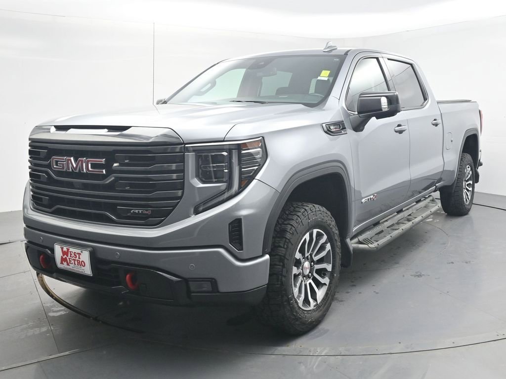 Used 2023 GMC Sierra 1500 AT4 with VIN 1GTUUEE8XPZ128088 for sale in Monticello, Minnesota