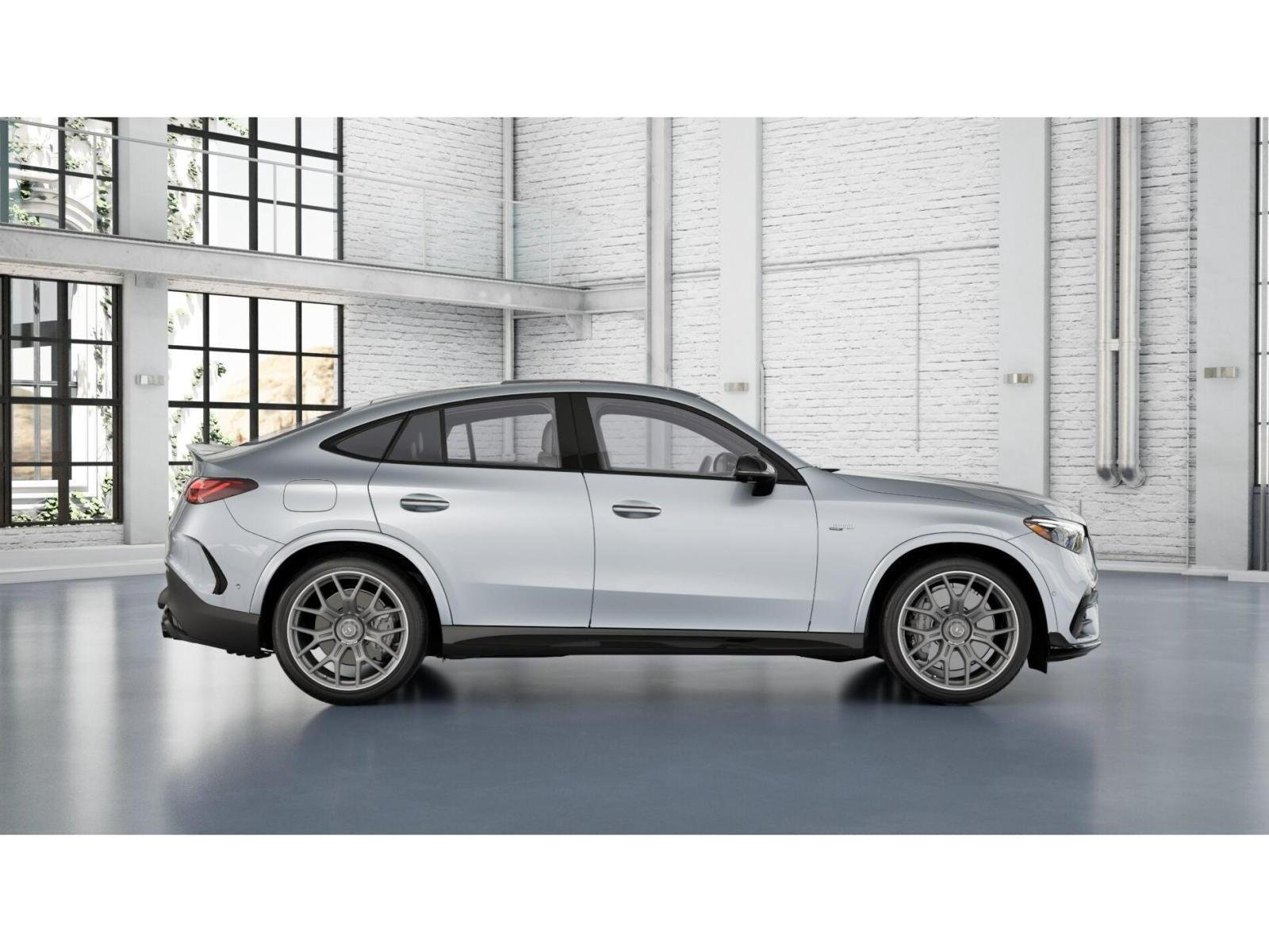 New 2027 Cirrus Silver Metallic Mercedes-Benz AMG® GLC 53 4MATIC+ Coupe image 2