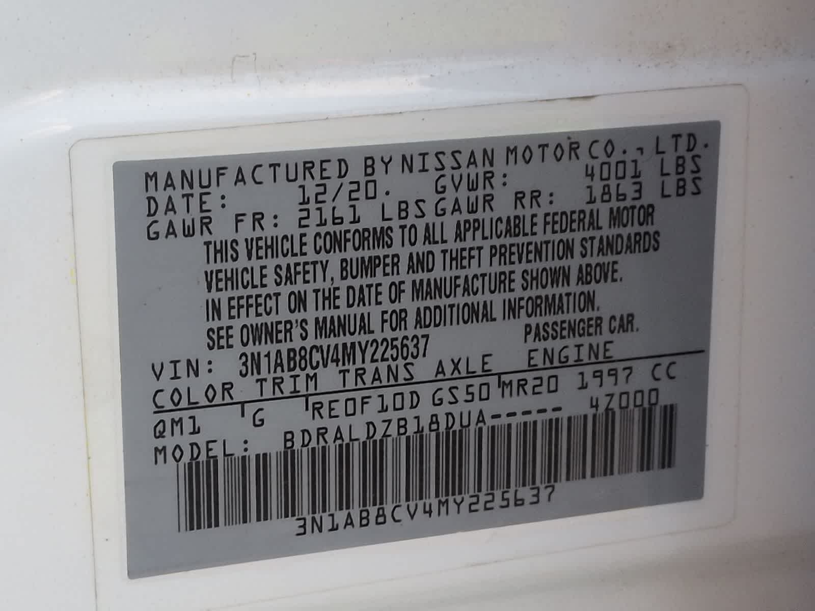 Used 2021 Fresh Powder Nissan SV image 36
