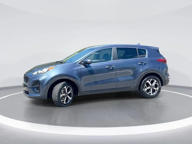 Used 2022 Blue Kia LX image 1