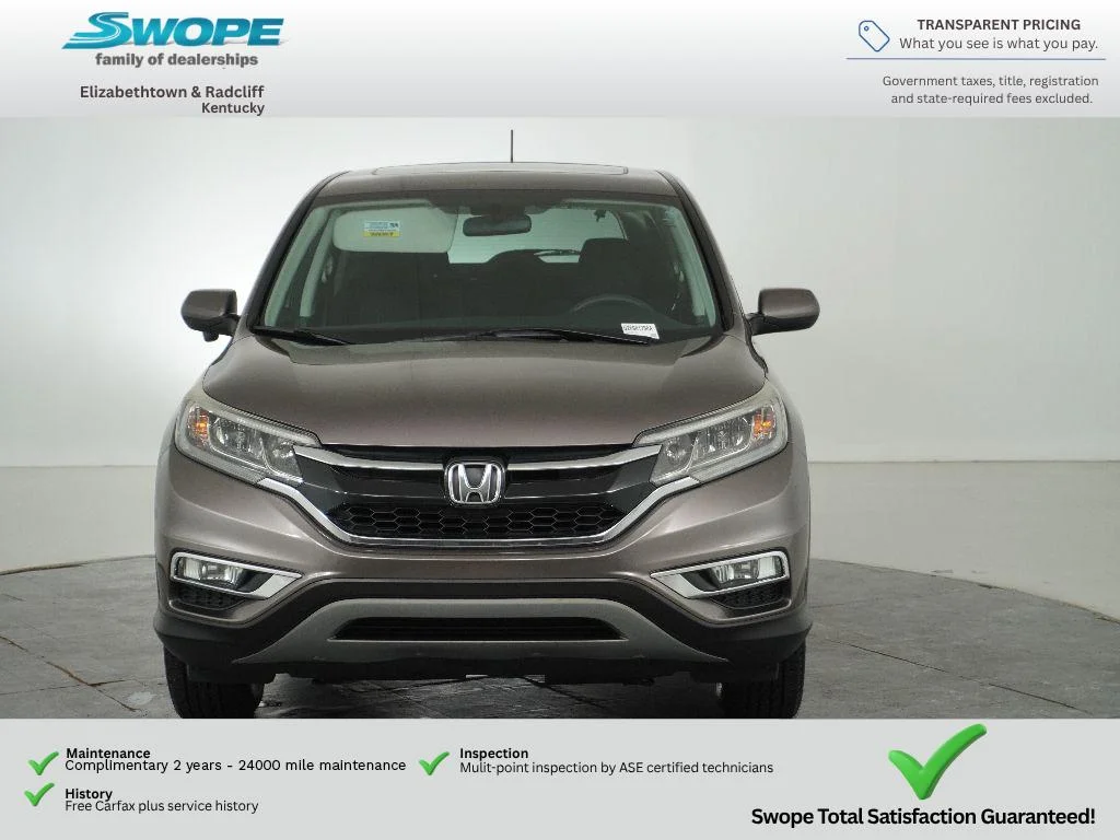 Used 2015 GRAY Honda EX image 8
