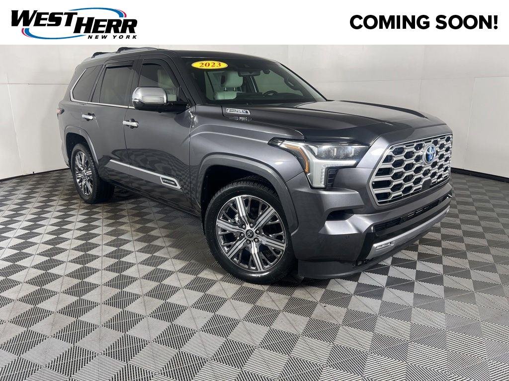 Used 2023 Magnetic Gray Metallic Toyota Capstone image 1