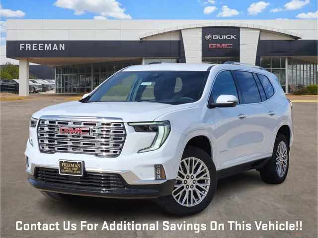 New 2026 GMC Acadia Denali