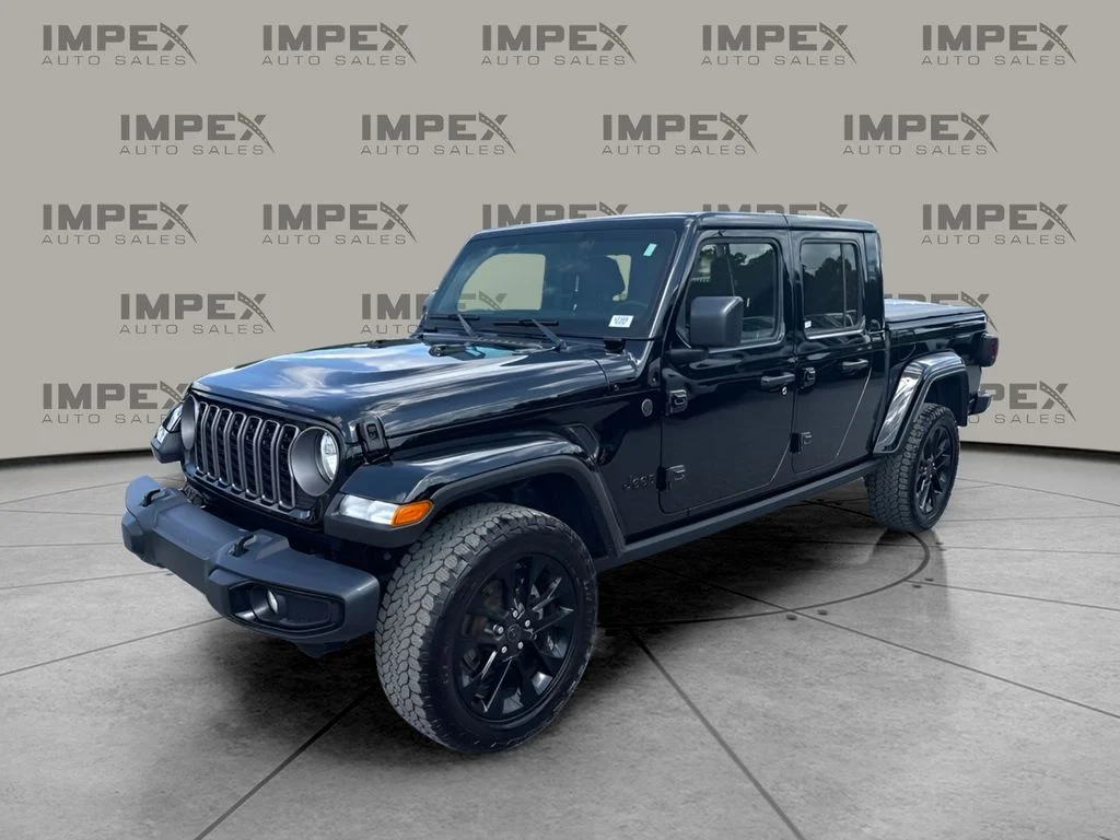 Used 2024 Black Jeep Sport image 1