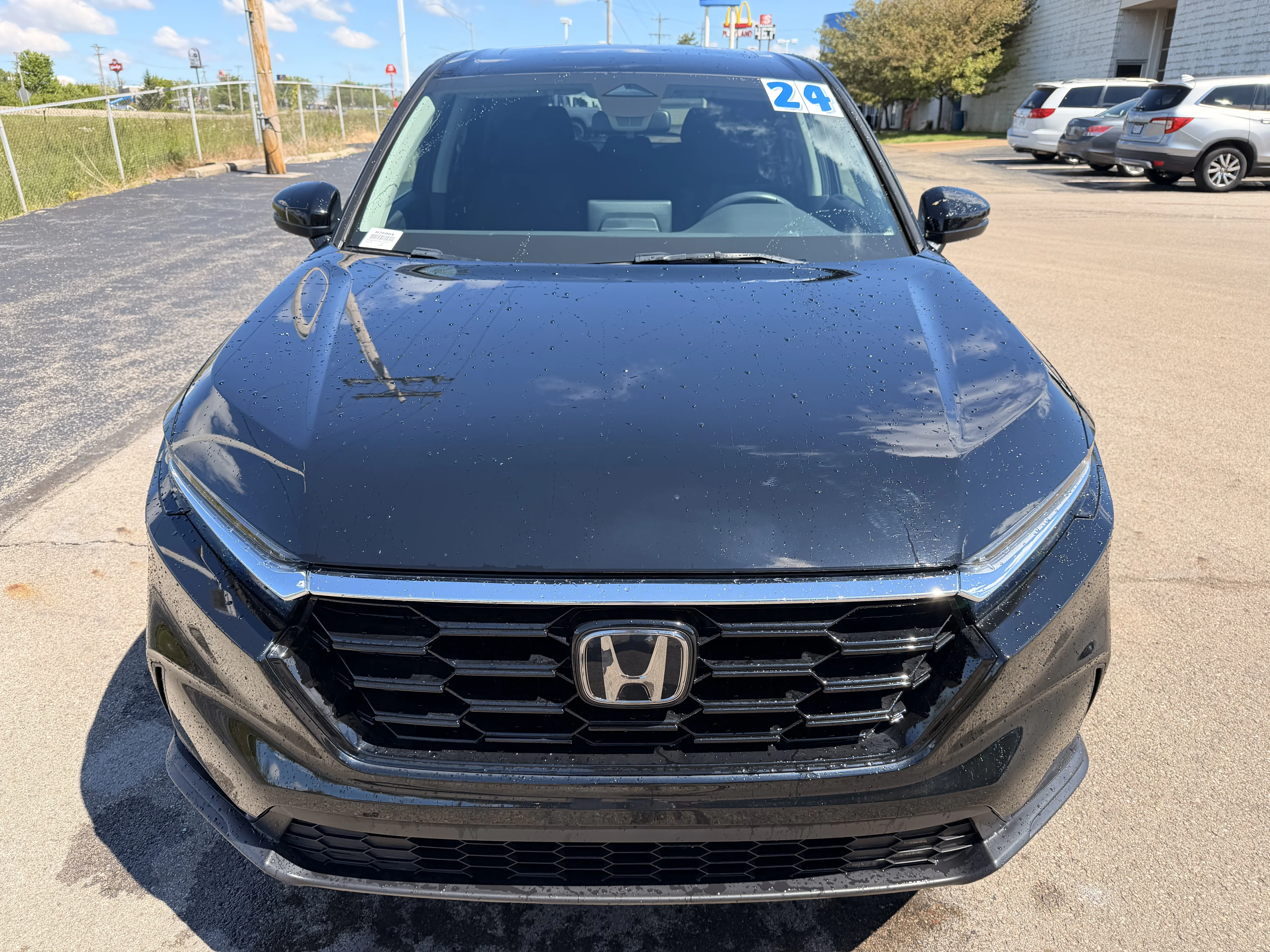 Certified Used 2024 BLACK Honda EX image 8