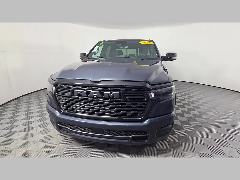 New 2026 Forged Blue Metallic Exterior Paint RAM Big Horn image 38
