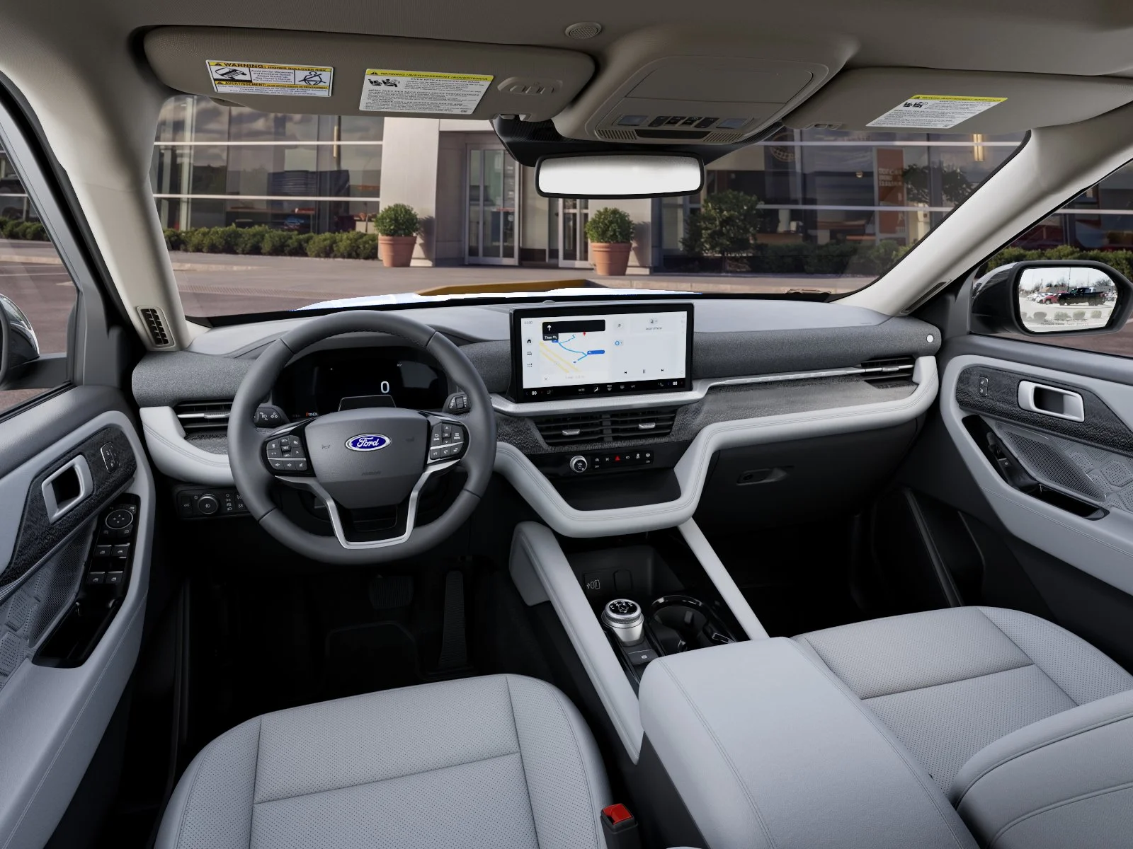 New 2027 Star White Metallic Tri-Coat Ford Platinum™ image 28