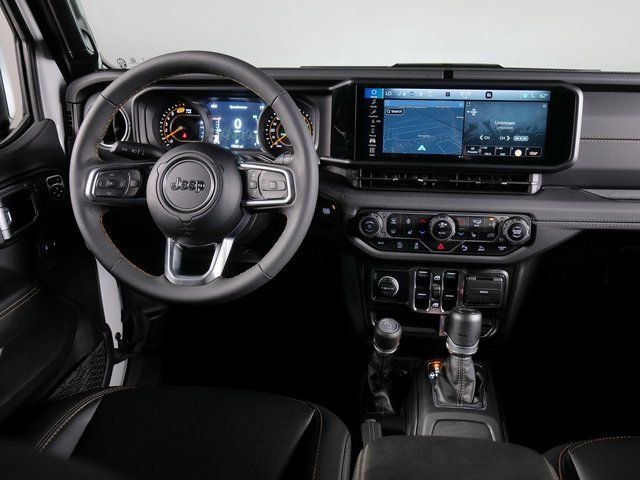 Used 2024 Bright White Clearcoat Jeep Sahara image 11