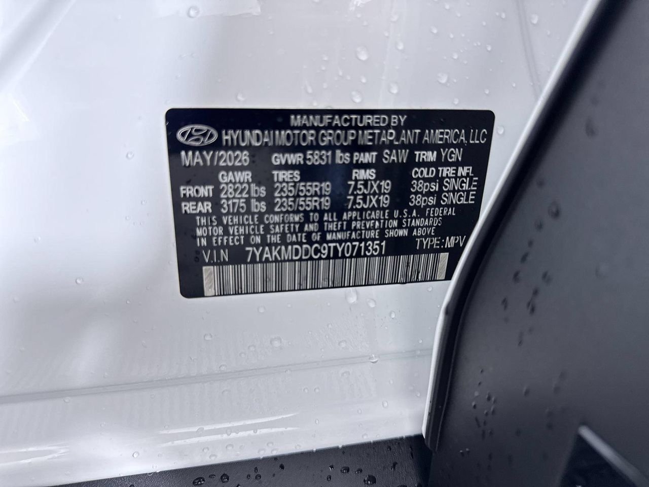 New 2026 Atlas White Hyundai SE image 27