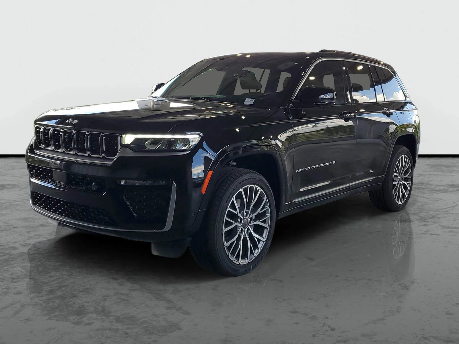 New 2026 Diamond Black Crystal Pearl-Coat Exterior Paint Jeep Summit image 3