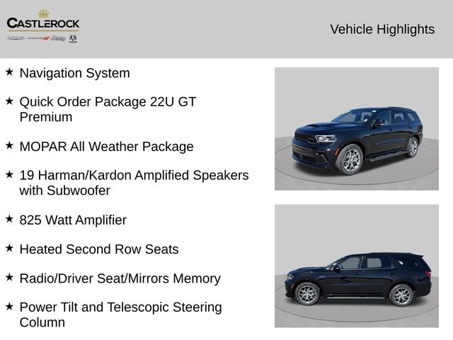 New 2026 Diamond Black Clear-Coat Exterior Paint Dodge GT Premium HEMI V8 image 4