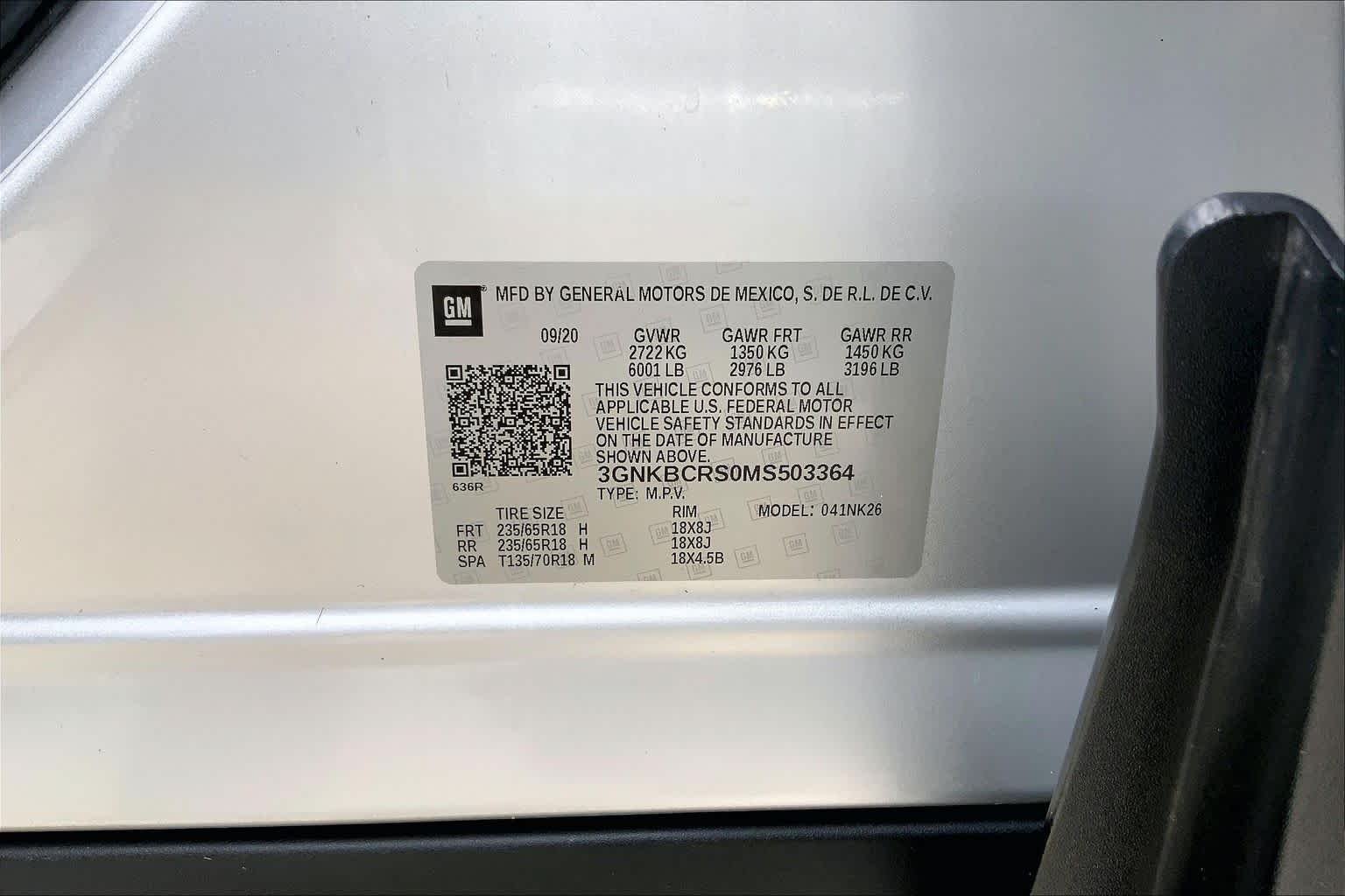 Used 2021 Silver Ice Metallic Chevrolet LT image 35
