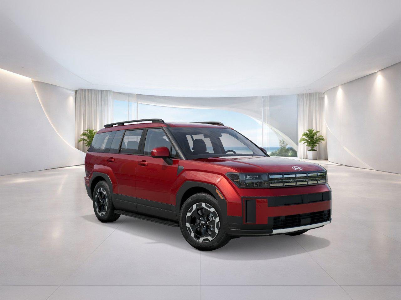 New 2027 Red Hyundai SEL FWD image 2