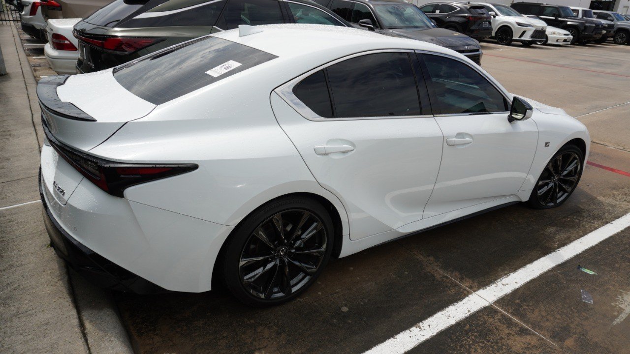 Used 2024 ULTRA WHITE Lexus IS 350 F SPORT image 5