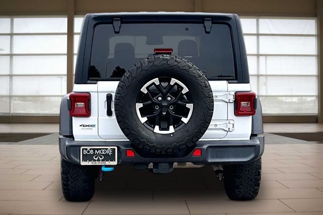 Used 2024 White Jeep Rubicon 4xe image 4