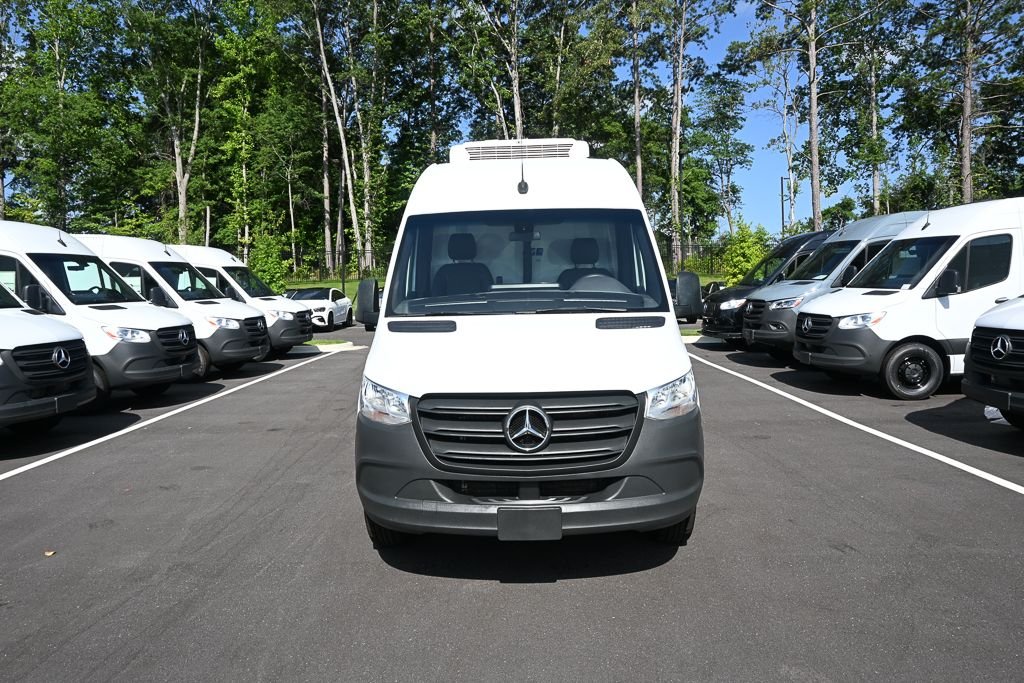 Used 2024 White Mercedes-Benz 144 WB Refrigeration Van image 27