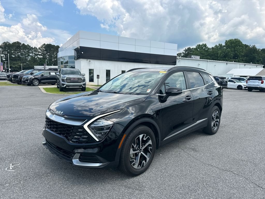 Used 2025 Black Kia EX image 3
