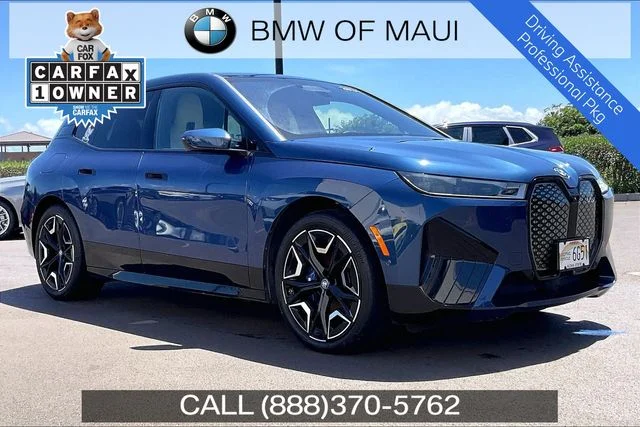 Certified 2024 BMW iX Base with VIN WB533CF0XRCP93473 for sale in Kahului, HI
