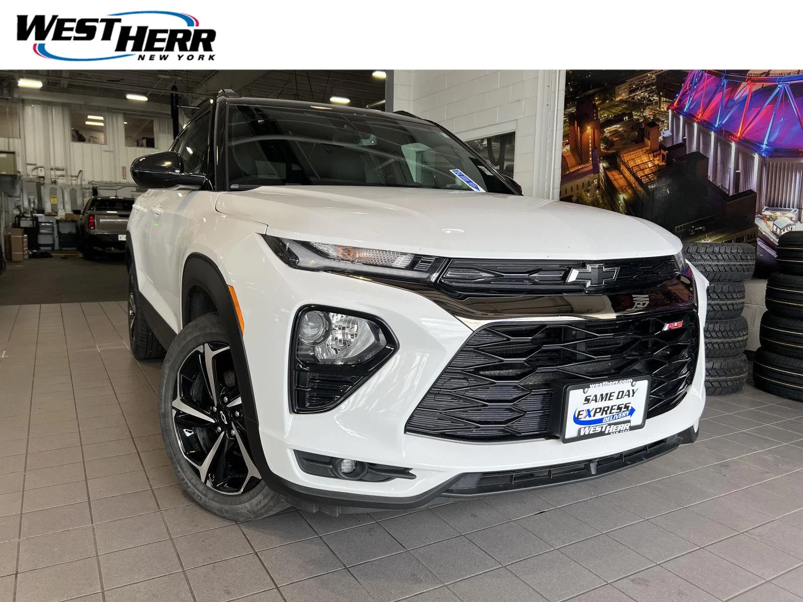 Used 2023 SUMMIT WHITE Chevrolet RS image 1