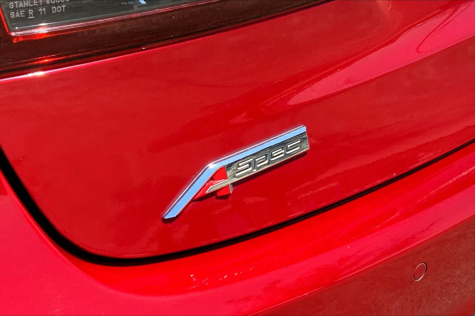 Used 2019 San Marino Red Acura w/A-Spec Pkg Red Leather image 9
