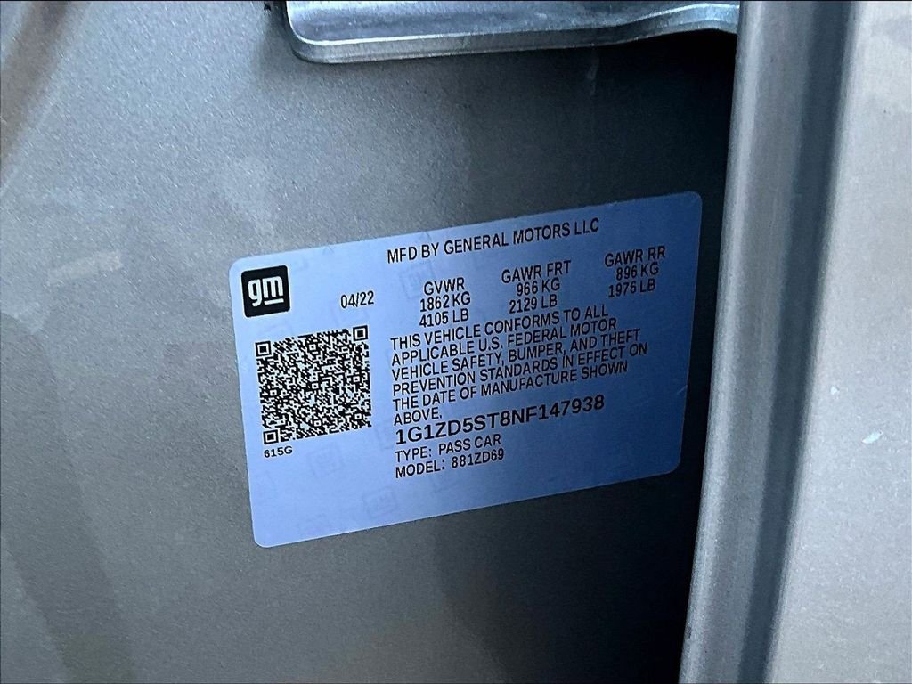 Used 2022 Gray Chevrolet LT image 32